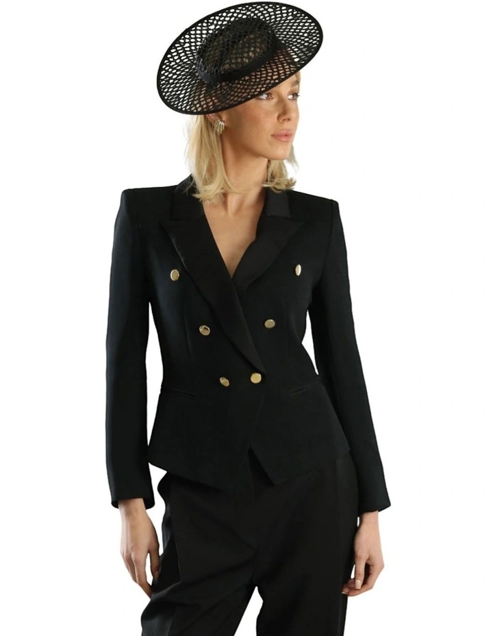 Cassy Racewear Boater in Black image 2