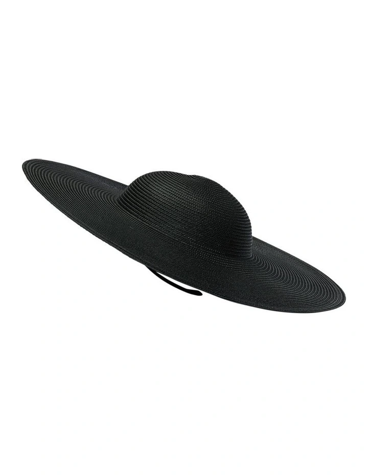 Mona Plate Hat Racewear Hat in Black image 1
