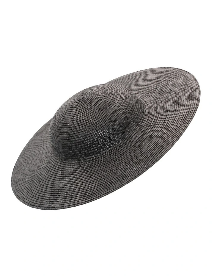 Mona Plate Hat Racewear Hat in Black image 3