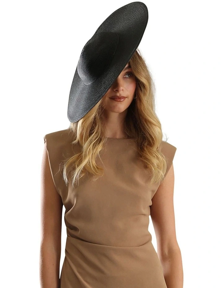 Mona Plate Hat Racewear Hat in Black image 6