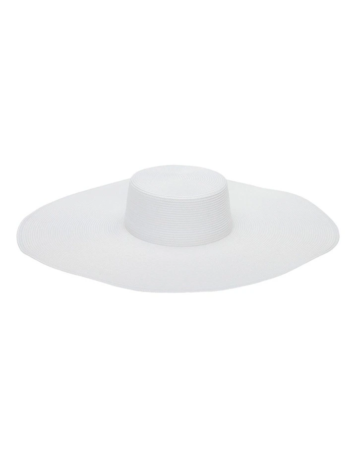 Savannah Racewear Boater in White image 1