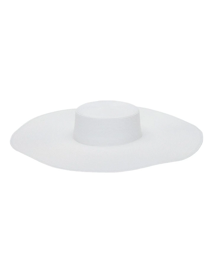 Savannah Racewear Boater in White image 4