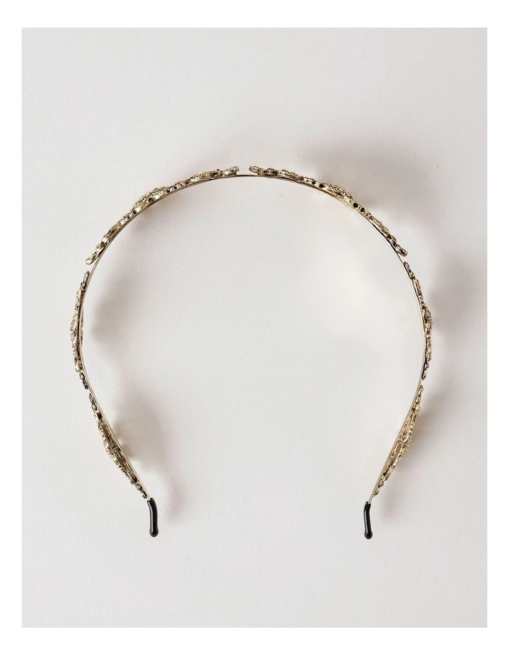 Deco Gold Headband in Gold image 4