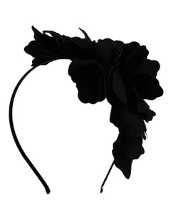 Garland Headband in Black