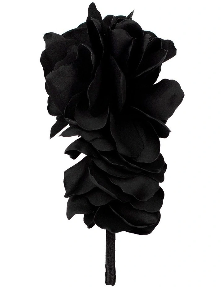 Garland Headband in Black image 2