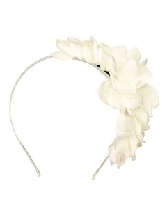 Garland Headband in Ivory