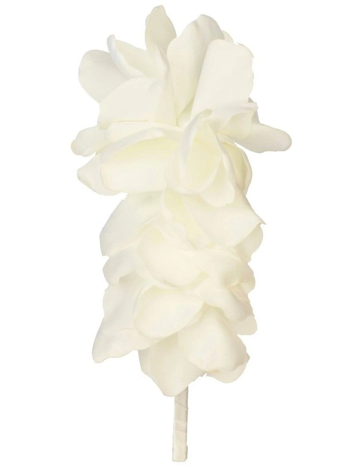 Garland Headband in Ivory image 2