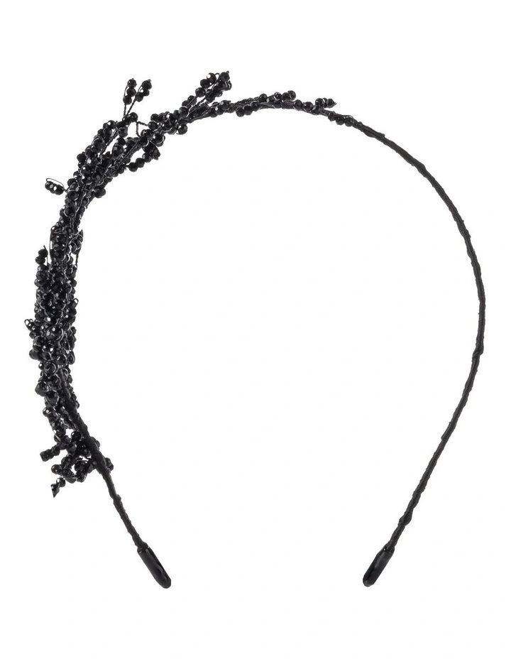 Handmade Headband in Black image 1