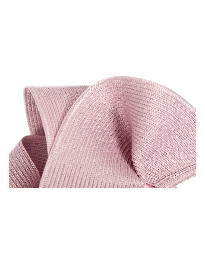 Elegant Wave Fascinator in Dusky Pink image 3