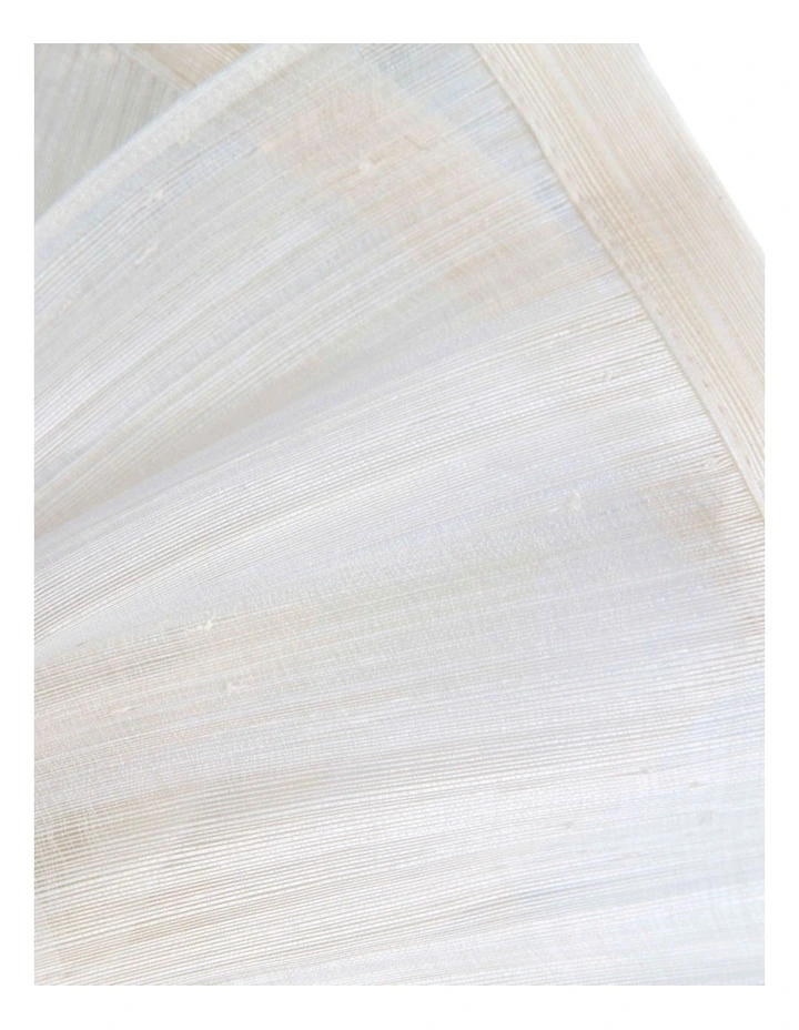 Tall Silk Abaca Fascinator in Cream image 3