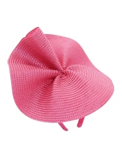 Zaria Fascinator in Fuchsia Pink