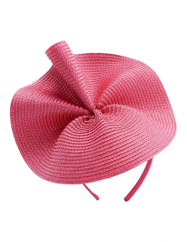 Zaria Fascinator in Fuchsia Pink image 4