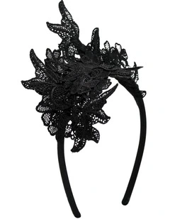 Sassi Headpiece in Black