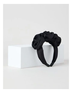 Rosette Hair Accessory in Black