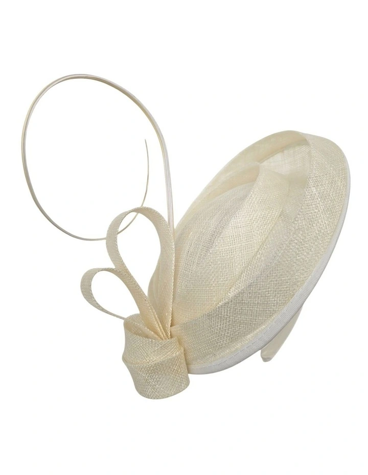 Gregory Ladner Ghrf301M Ivory Fascinator Fascinator in Ivory image 2
