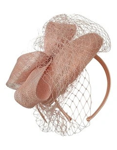 Gregory Ladner Ghrf302M Blush Fascinator Fascinator in Blush