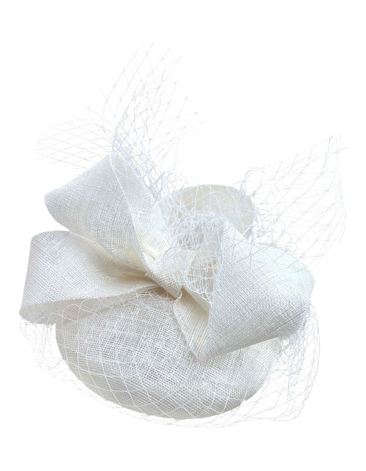 Gregory Ladner Ghrf302M Ivory Fascinator Fascinator in Ivory image 2