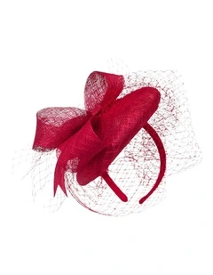 Gregory Ladner Ghrf302M Red Fascinator Fascinator in Red