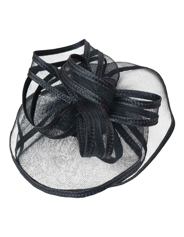 Gregory Ladner Ghrf303M Black Fascinator Fascinator in Black image 2