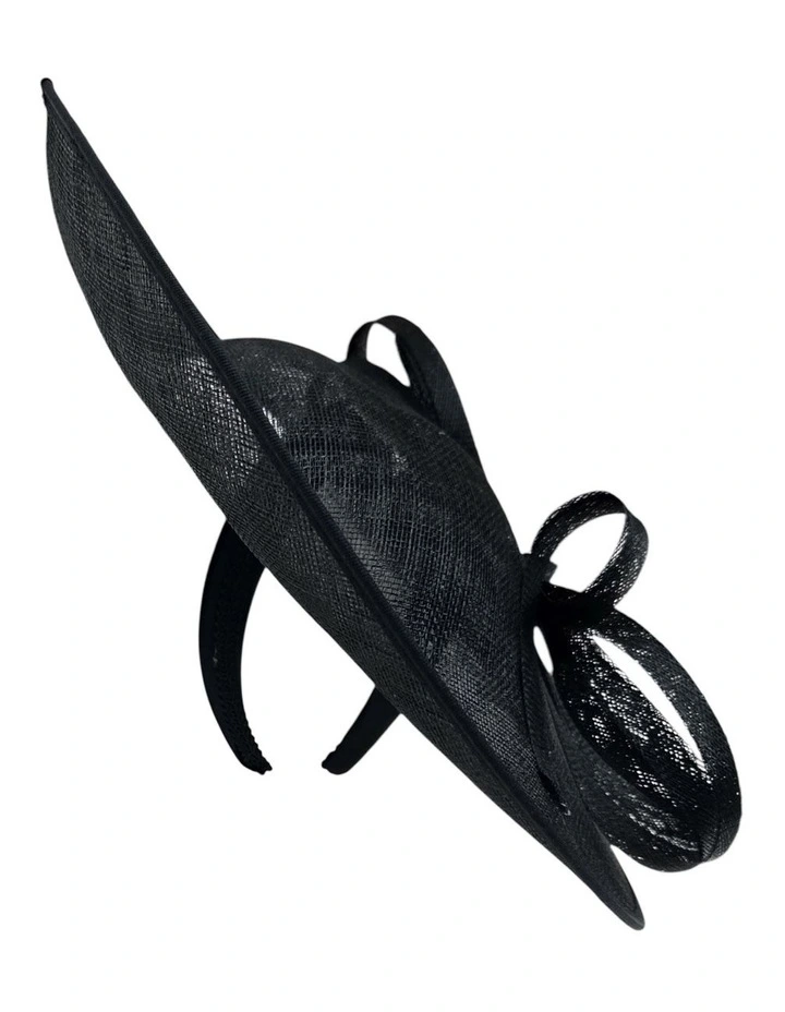 Gregory Ladner Ghrf305M Black Fascinator Fascinator in Black image 1
