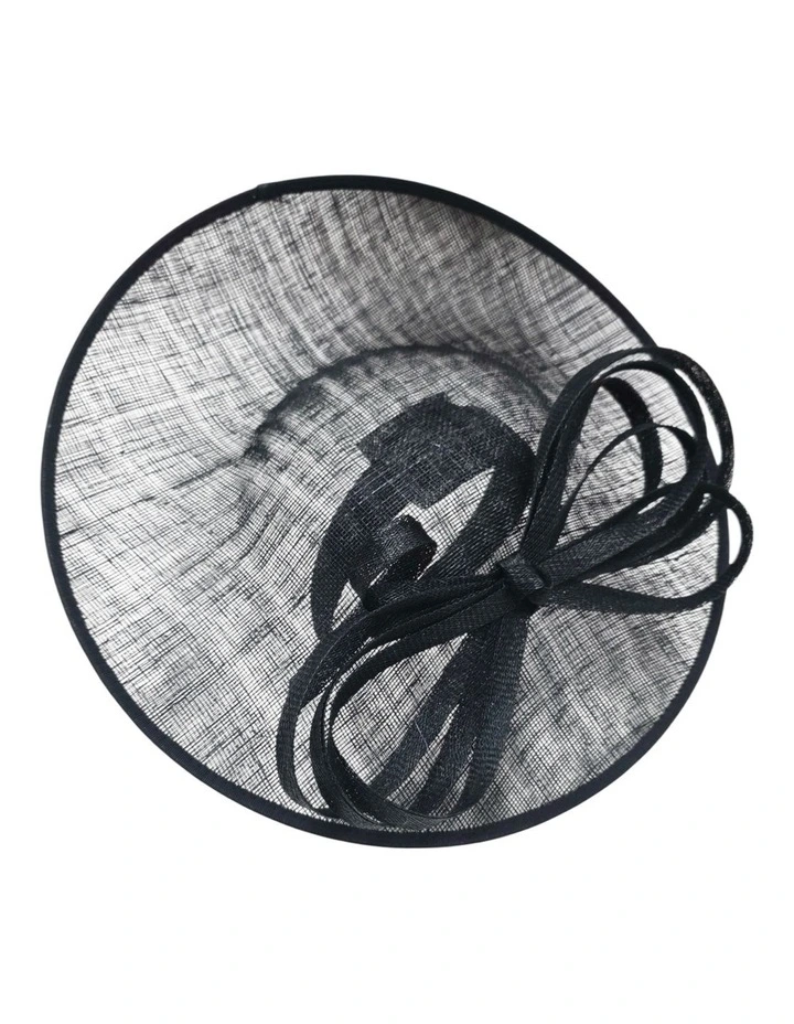 Gregory Ladner Ghrf305M Black Fascinator Fascinator in Black image 2