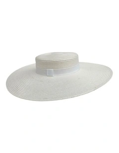 Gregory Ladner Ghrf306M White Fascinator Fascinator in White