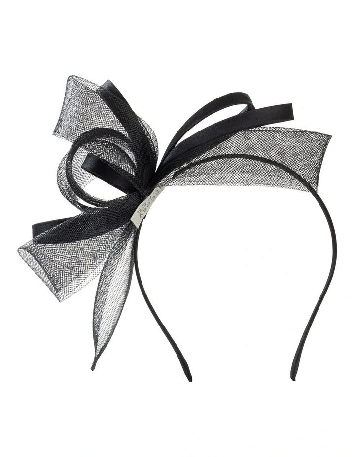 Gregory Ladner Ghrf209M Black Fascinator Fascinator in Black image 1