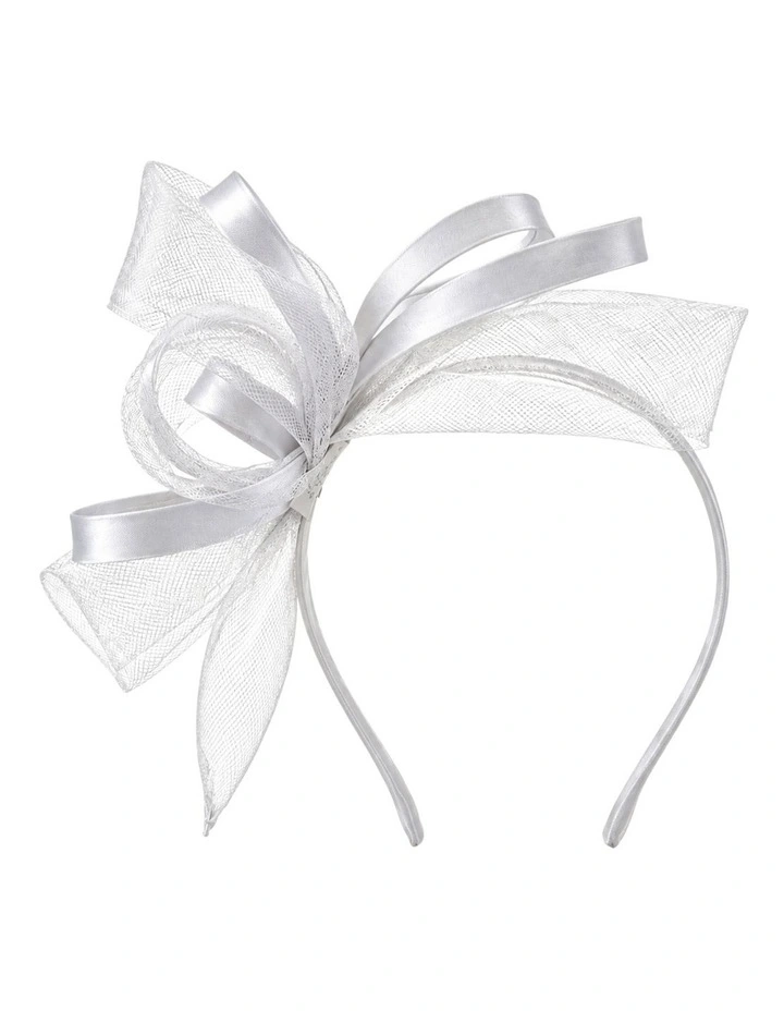 Gregory Ladner Fascinator in White image 1