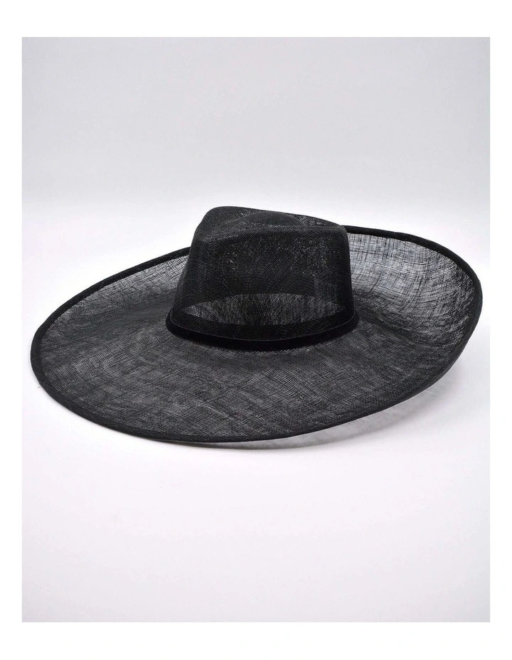 Velvet Racewear Hat in Black image 3