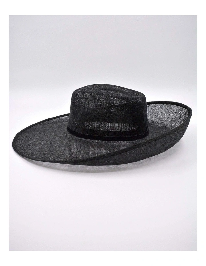 Velvet Racewear Hat in Black image 4