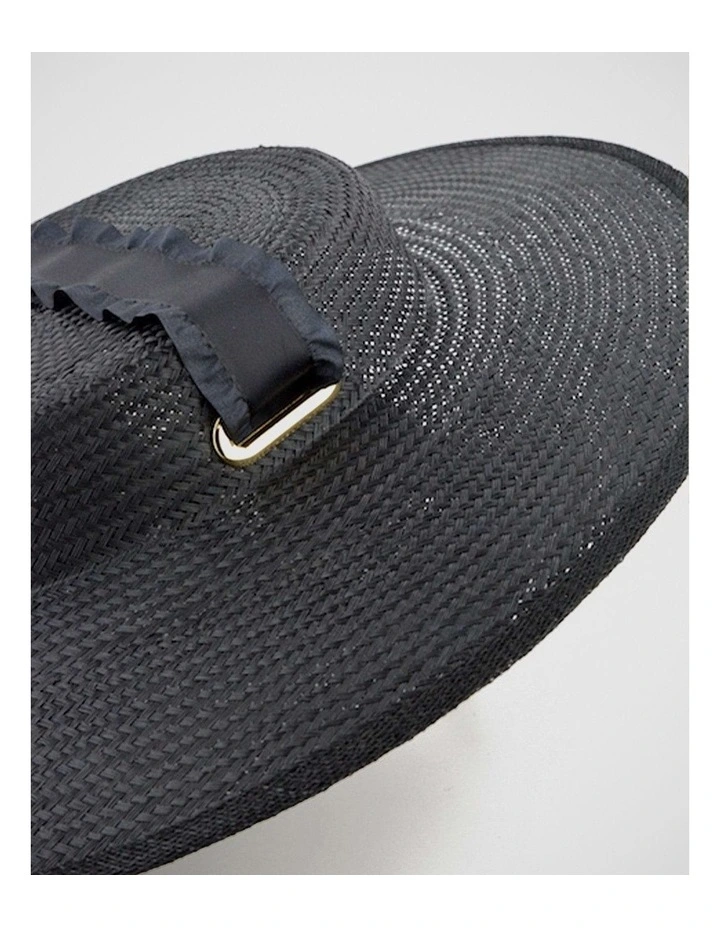 Annie Racewear Hat in Black image 2