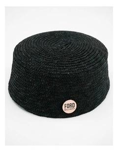 Ford Millinery Jackie Racewear Hat in Black