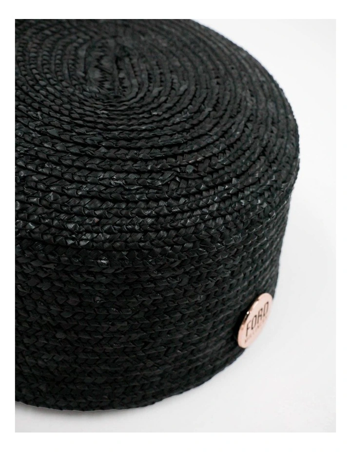 Ford Millinery Jackie Racewear Hat in Black image 5