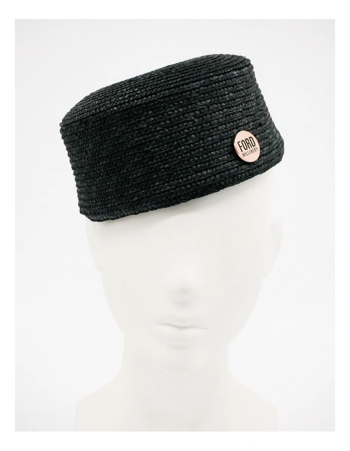 Ford Millinery Jackie Racewear Hat in Black image 6