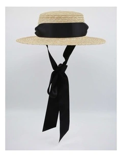 Venice Racewear Hat in Black