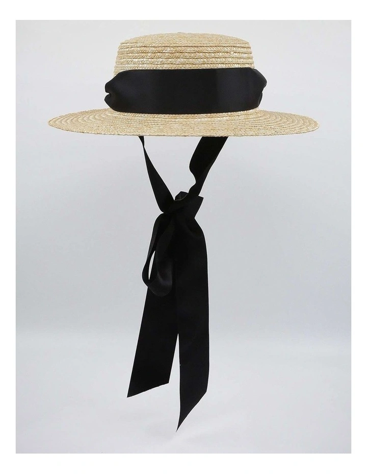 Venice Racewear Hat in Black image 1
