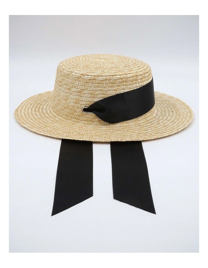 Venice Racewear Hat in Black image 2