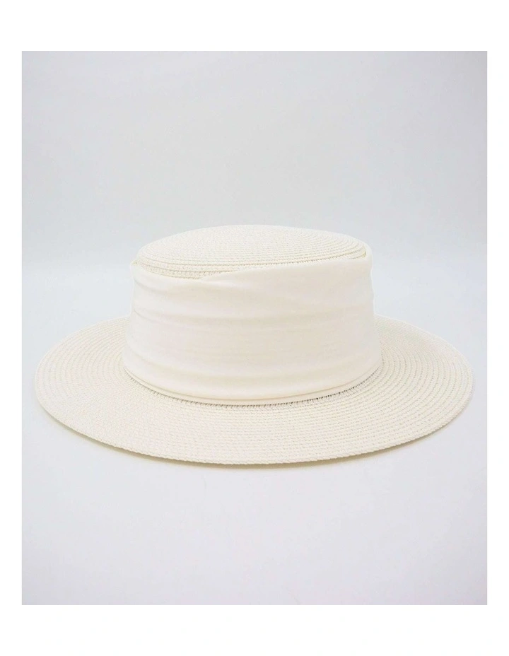 Vanille Racewear Hat in White image 1