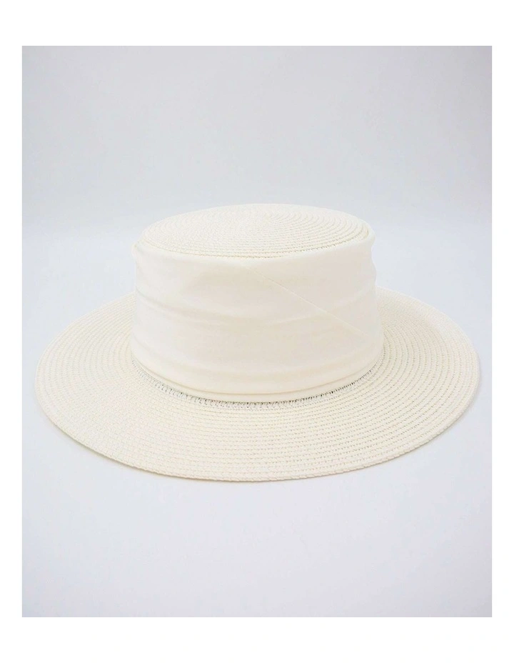 Vanille Racewear Hat in White image 2