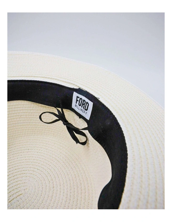 Vanille Racewear Hat in White image 3