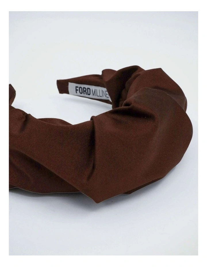 Jude Fascinator in Chocolate image 3