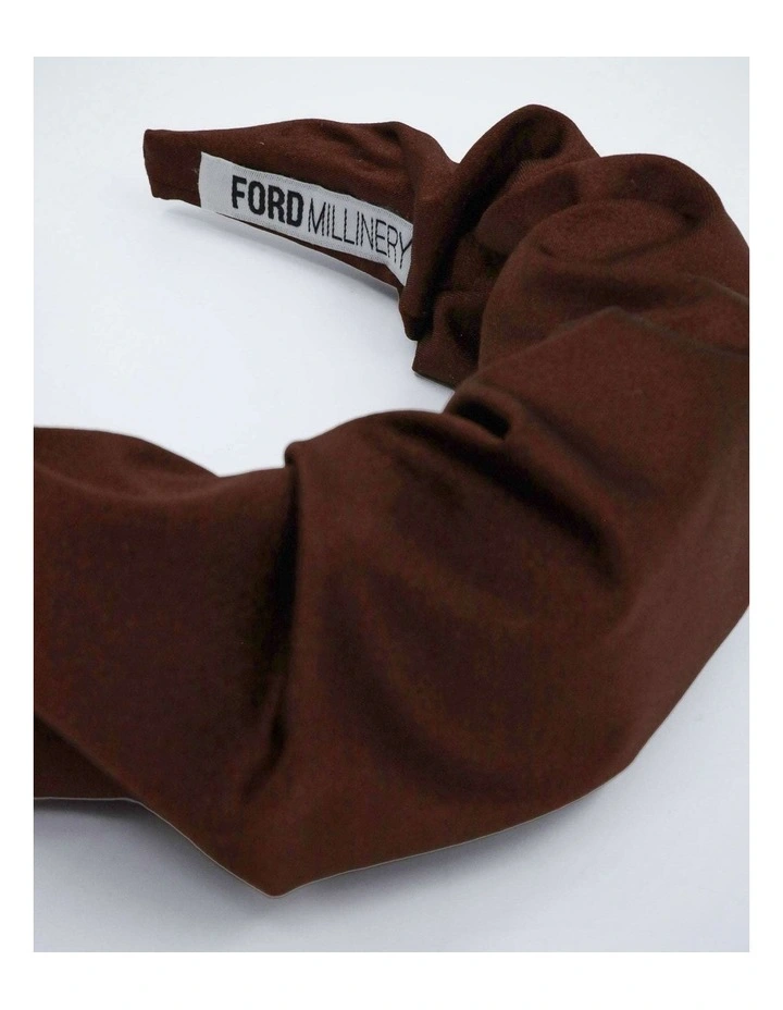 Jude Fascinator in Chocolate image 4