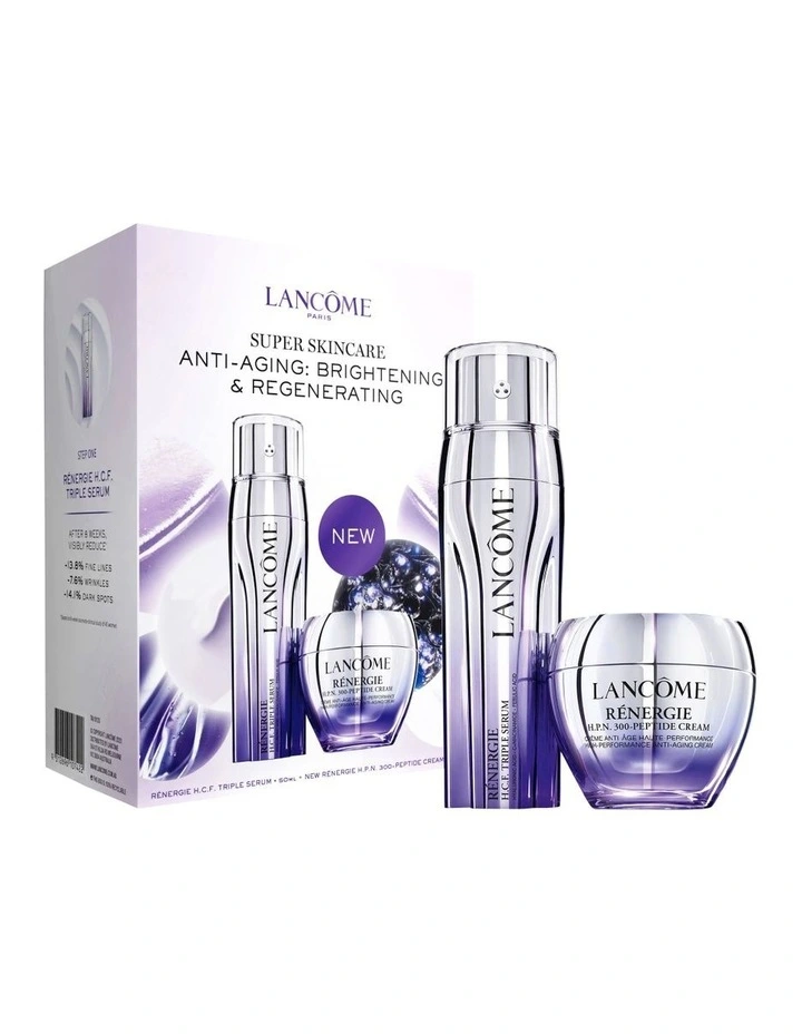 Super Skincare Sets (Renergie Triple Serum 50ml & Renergie HPN-300 Peptide Cream 50ml) image 1