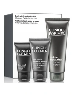 Daily Oil-Free Hydration 3 Piece Set - Cleanse. Exfoliate. Hydrate