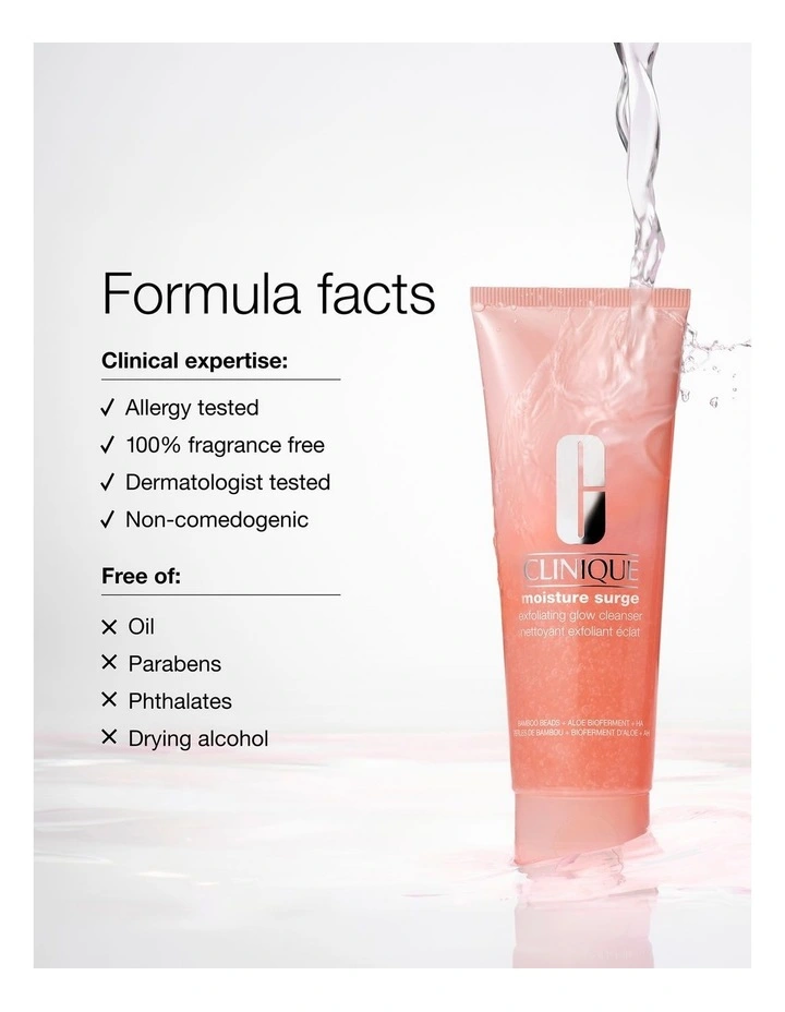 Moisture Surge Exfoliating Glow Cleanser 125ml image 6