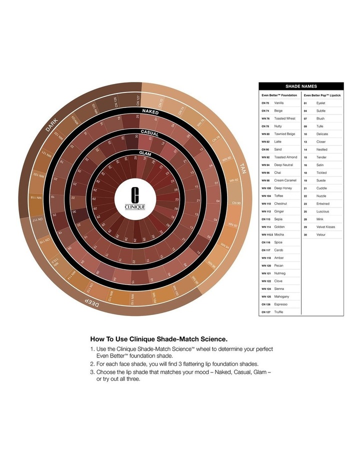 Clinique Even Better Pop Lip Color Foundation Myer