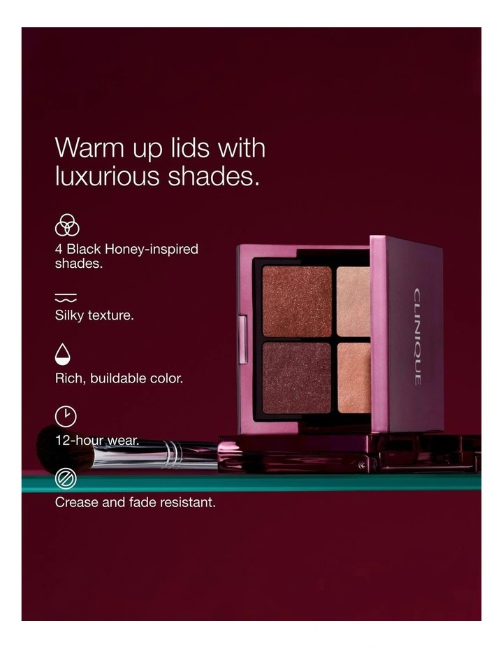 All About Shadow Limited-Edition Quad in Black Honey image 4