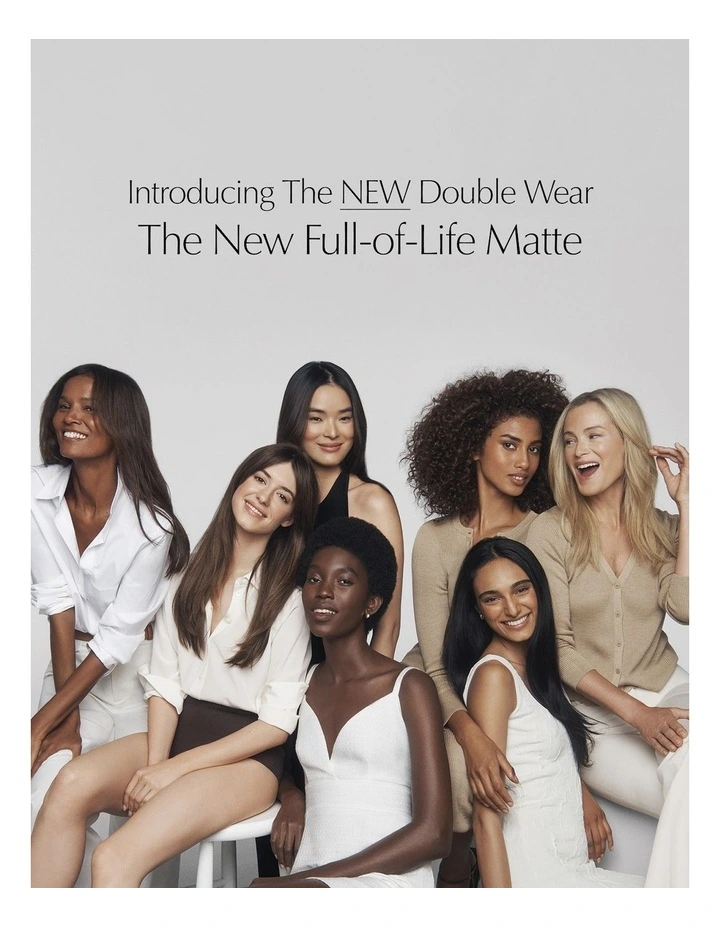 Double Wear Stay-in-Place Longwear Matte Foundation image 3