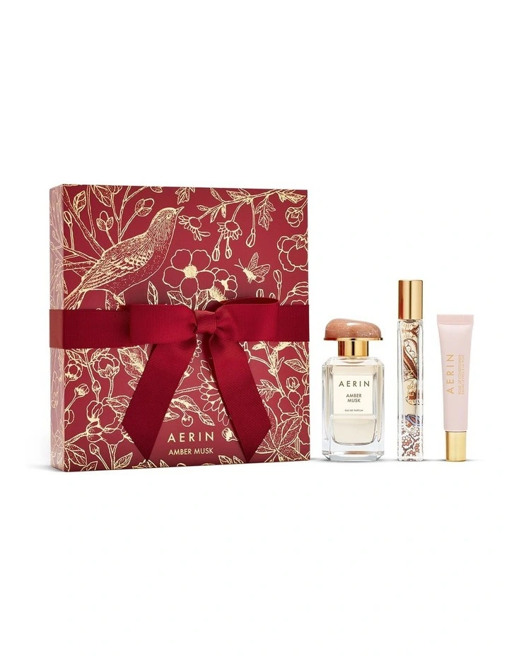 Amber Musk Holiday Eau de Parfum Set Of 3 Pieces image 1