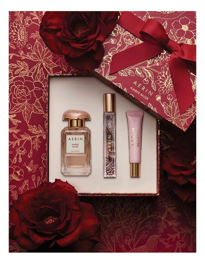 Amber Musk Holiday Eau de Parfum Set Of 3 Pieces image 2